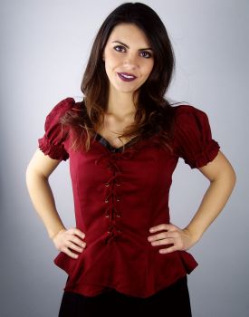 6029 Bluse rot