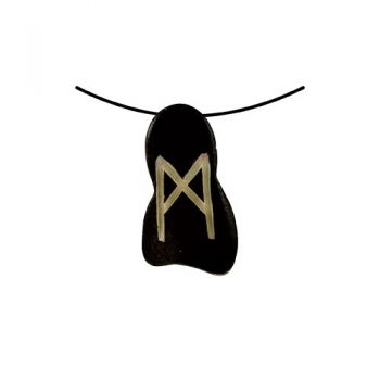 Runenanhänger Mannaz "M"