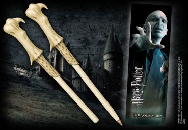 Harry Potter Kugelschreiber & Lesezeichen Lord Voldemort