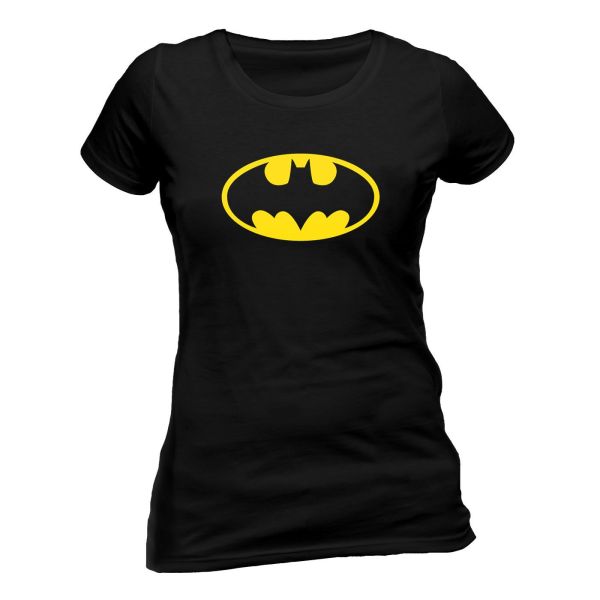 Batman Girlie T-Shirt Logo S