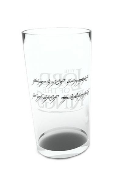Herr der Ringe Glas Inscription a