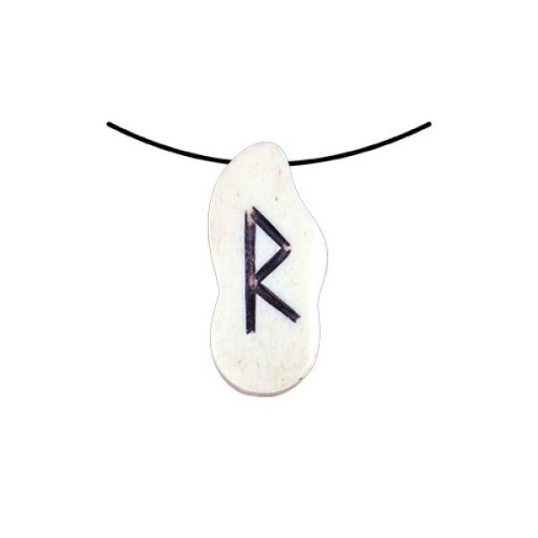 Runenanhänger Raidho "R"