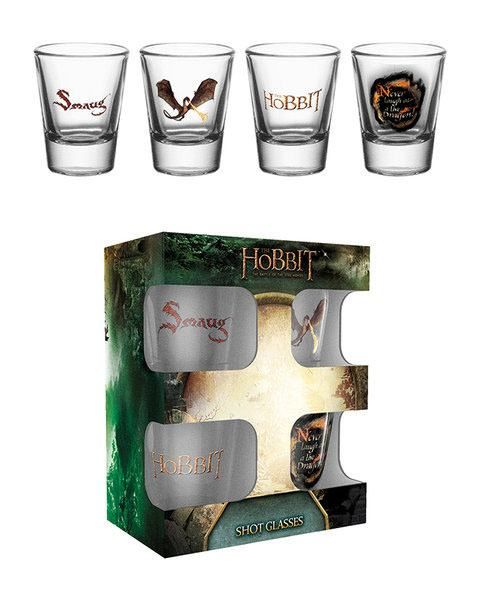 Der Hobbit Die Schlacht der Fünf Heere Schnapsgläser 4er-Pack