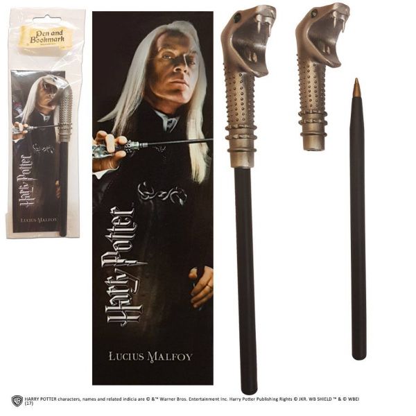 Harry Potter Kugelschreiber & Lesezeichen Lucius Malfoy a
