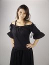 115 Damenbluse mit offenen Schultern