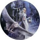 Wanduhr - Midnight Messenger by Anne Stokes